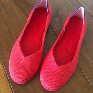 Rothy's Ruby Red Flats